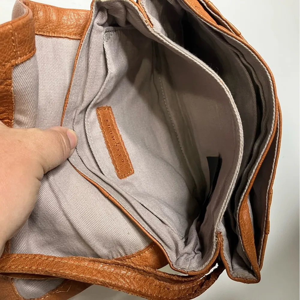 Anthropologie Day &‎ Mood pine crossbody genuine leather bag Brown - Image 7