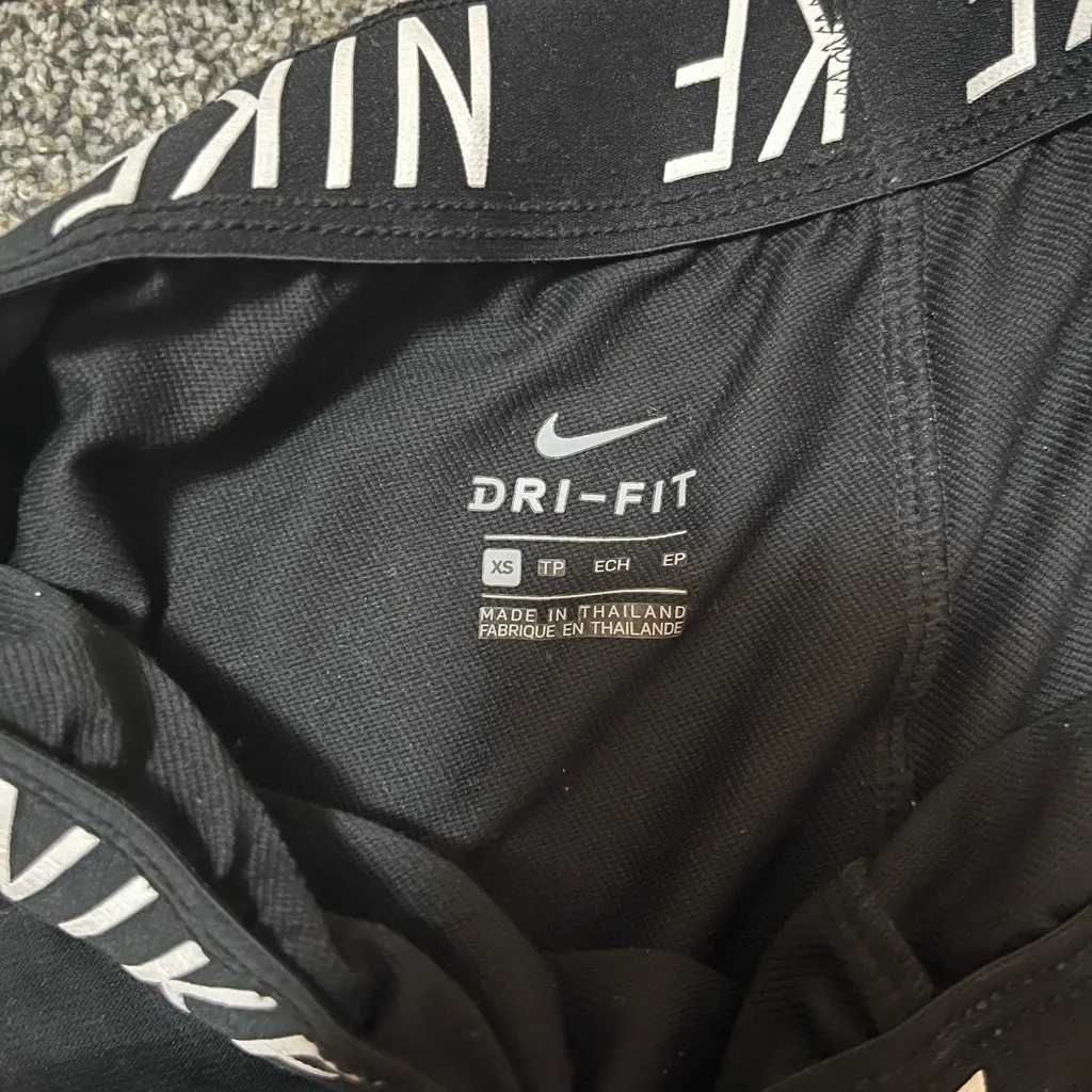 Nike  Women's Athletic Black Shorts - Image 2