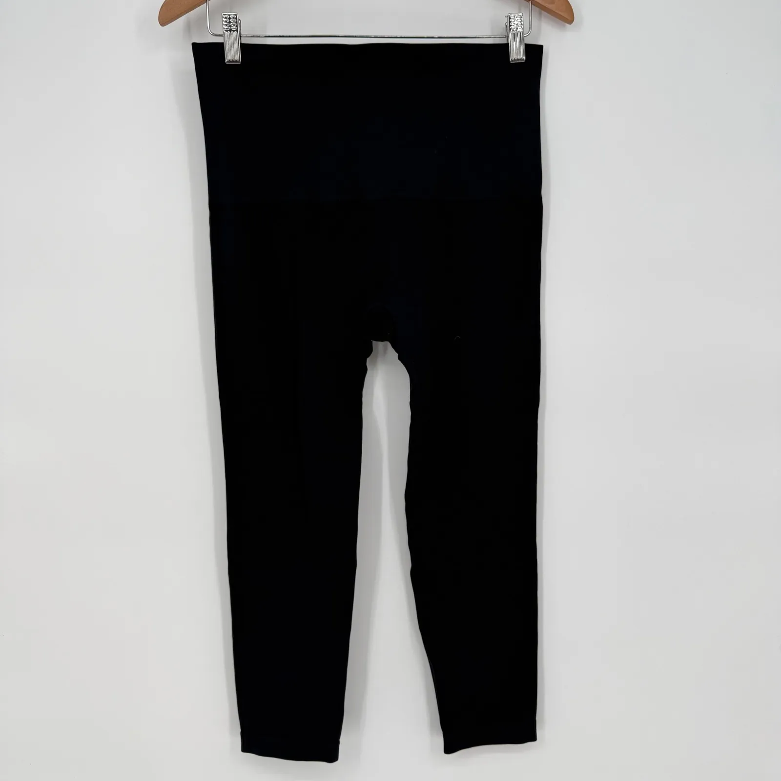 Spanx High Waist Tummy Control Seamless‎ Shaping Leggings Blue 2X - Image 3