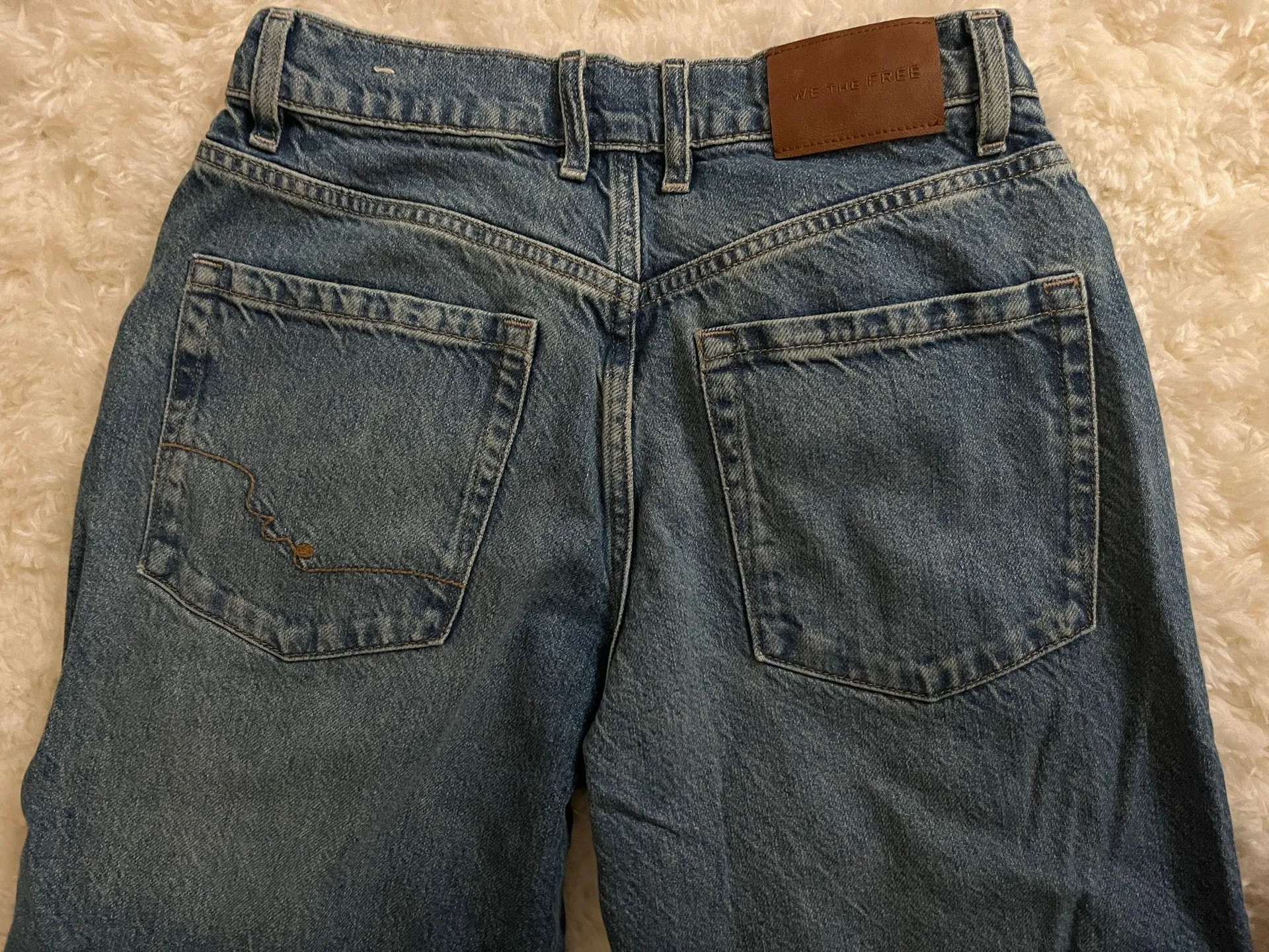 Free People Cuffed Jeans - Image 4