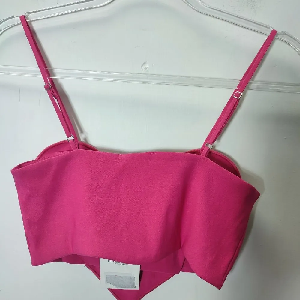 ZARA CORSETRY-INSPIRED HEART TOP size Small - Image 11