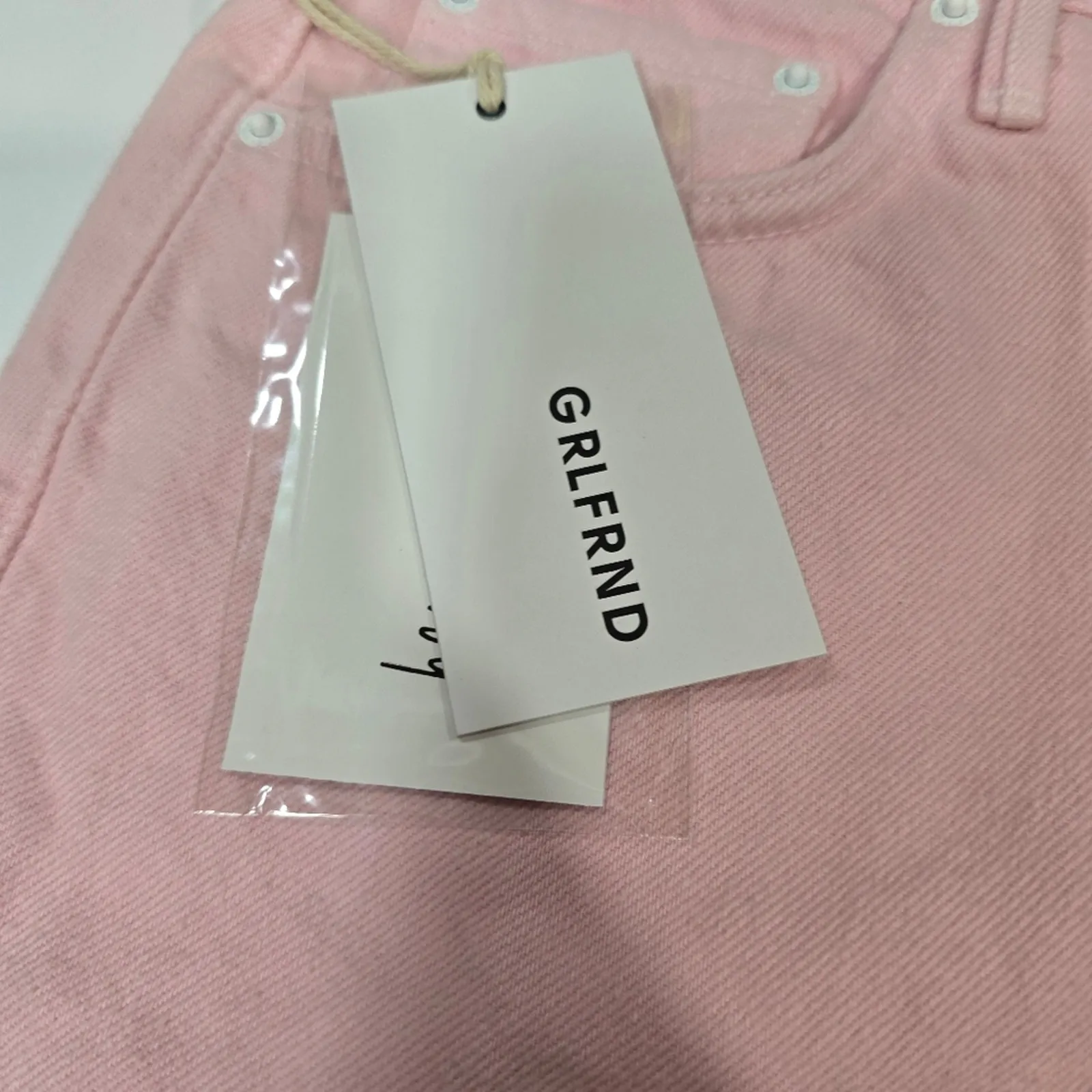 GRLFRND Karolina in Pink Lemonade Size 26 - Image 8