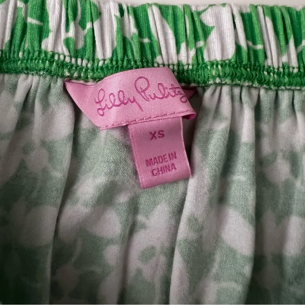 Lilly Pulitzer Green Bee strapless Maxi dress XS - Image 4