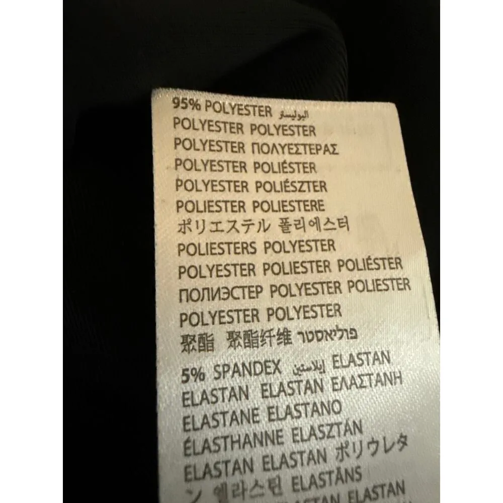 Adika Black Cut-Out Long Sleeve Ruched Tie Sweetheart Neck Mini Bodycon Dress M - Image 4