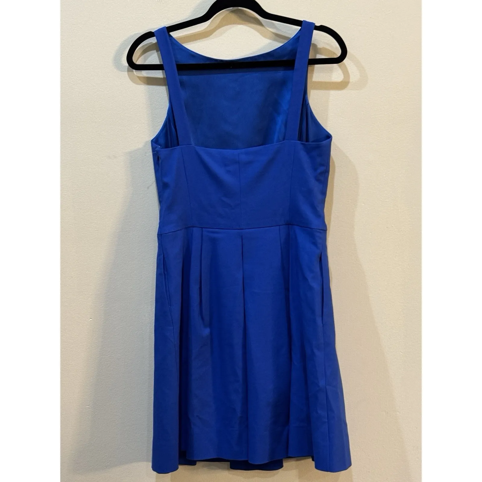 Polo Ralph Lauren‎ Blue Fit & Flare Sleeveless Babette Dress $245 Size 6 - Image 3
