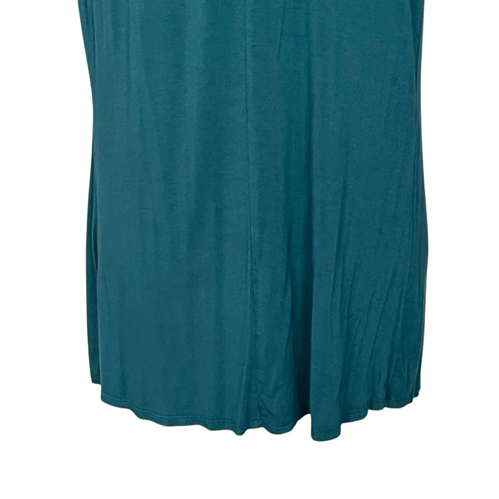 Maurices Teal Short Sleeves Open Front Cardigan Women’s Size XS - Image 7