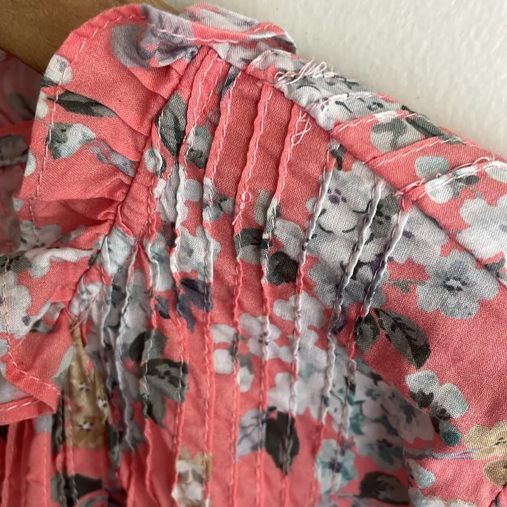 J. Crew Ruffle Popover Liberty London Josephine Floral Blouse Top - Image 8