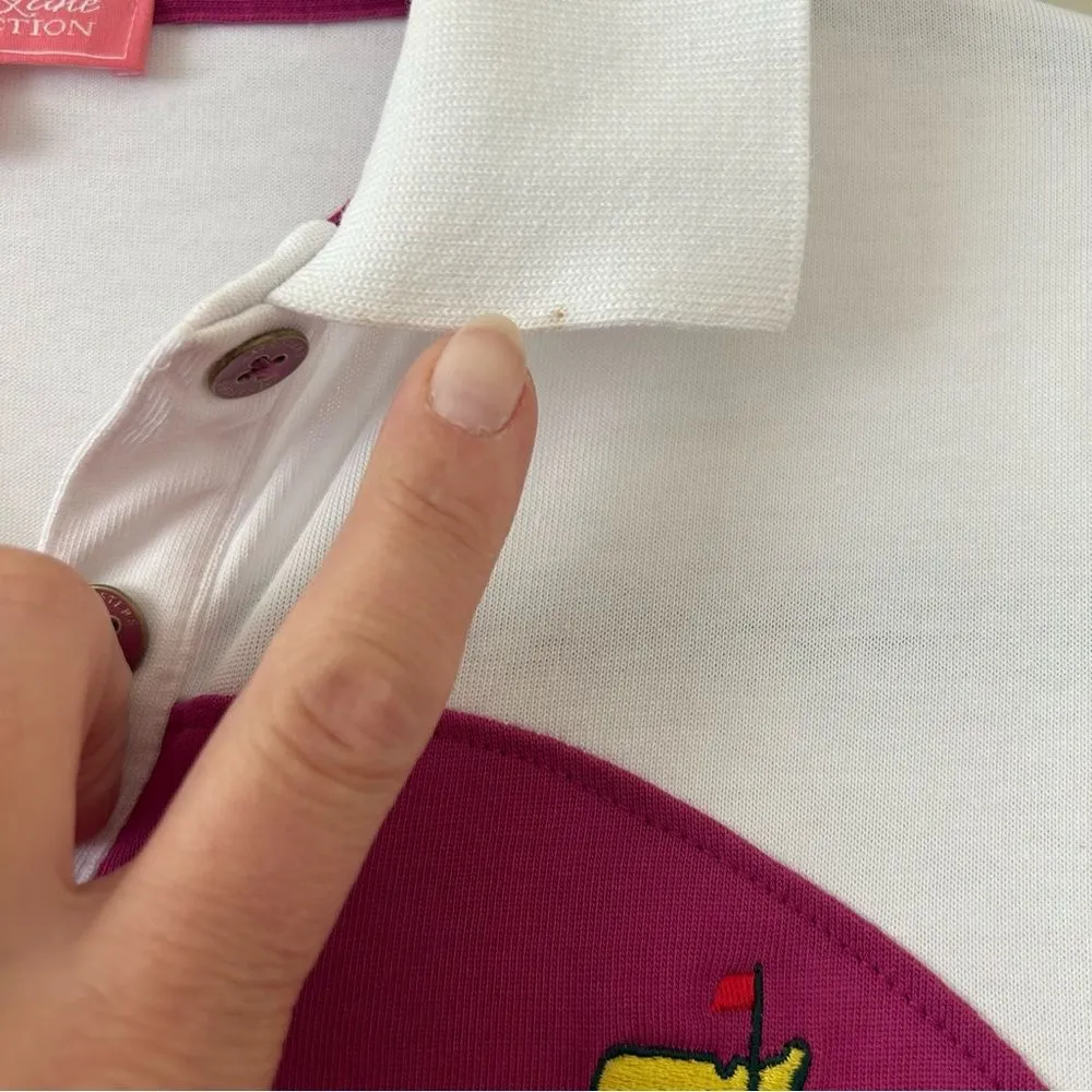 The Masters Women’s Sleeveless Polo Shirt Purple Size XS - Image 10