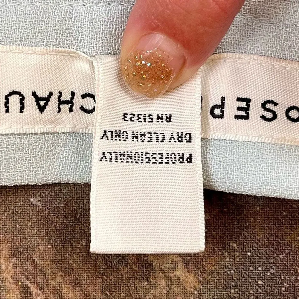 New! NWT Josephine Chaus Petite Crystal Blue Pleated Dress Pants 12 - Image 9