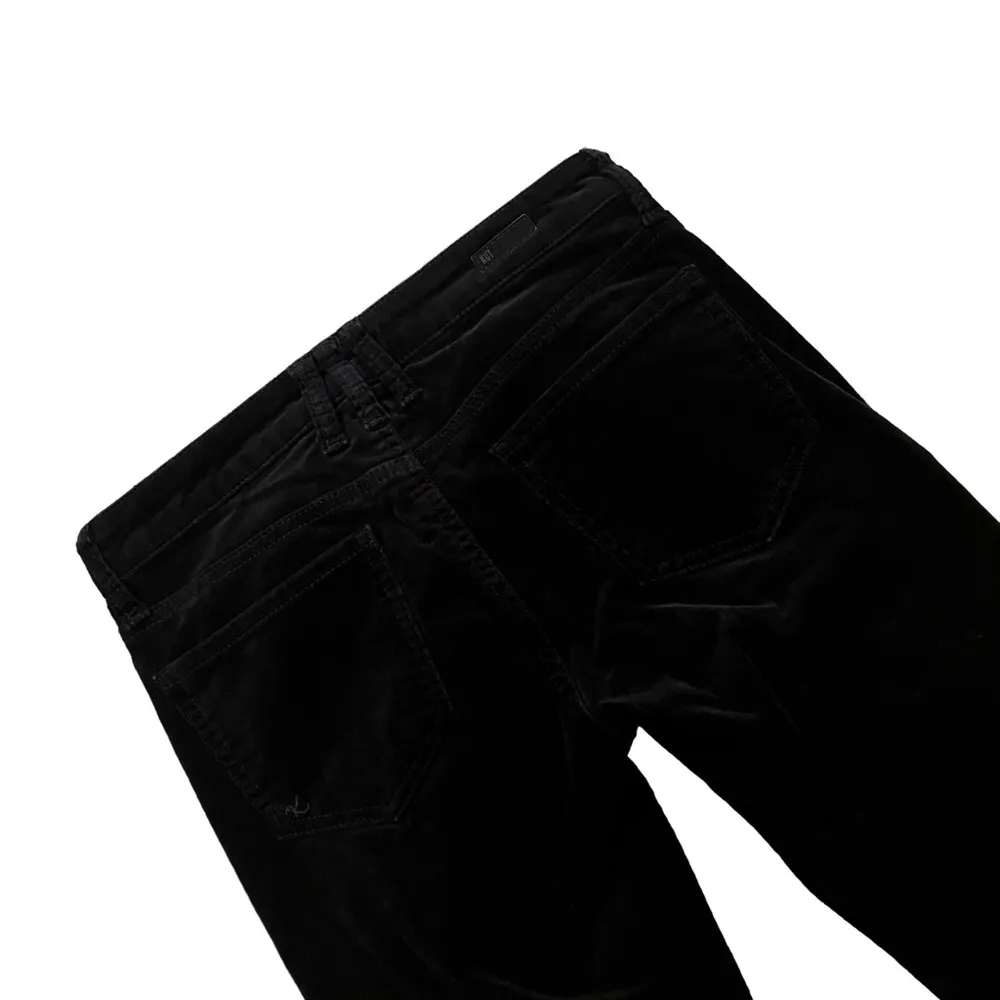 Kut from Kloth Mia Toothpick Mid Rise Skinny Black Corduroy Jeans, Sz 2 - Image 8
