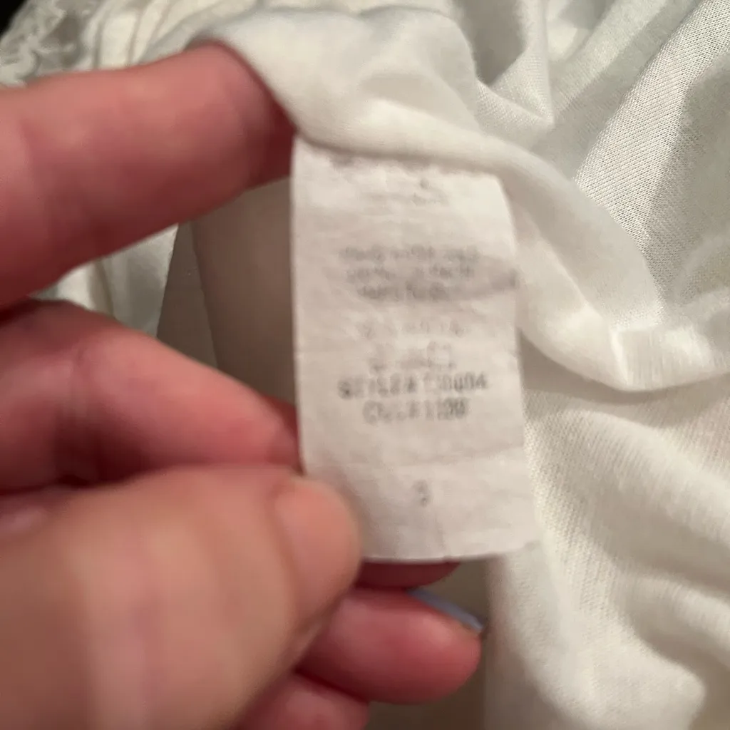 Queen Esther White Lace Sleeveless beaded adjustable straps Top - Image 10