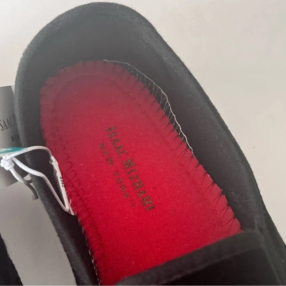 Isaac Mizrah Embroidered Holiday Wreath  Memory Foam Slip ON Sneakers Sz 7 - Image 12