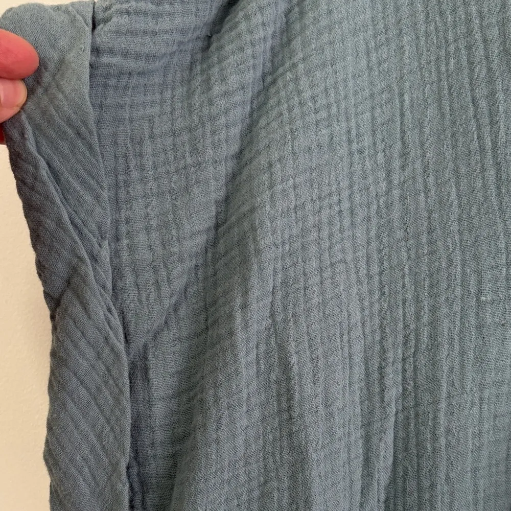 Zenana Teal Gauze Dress - Image 5