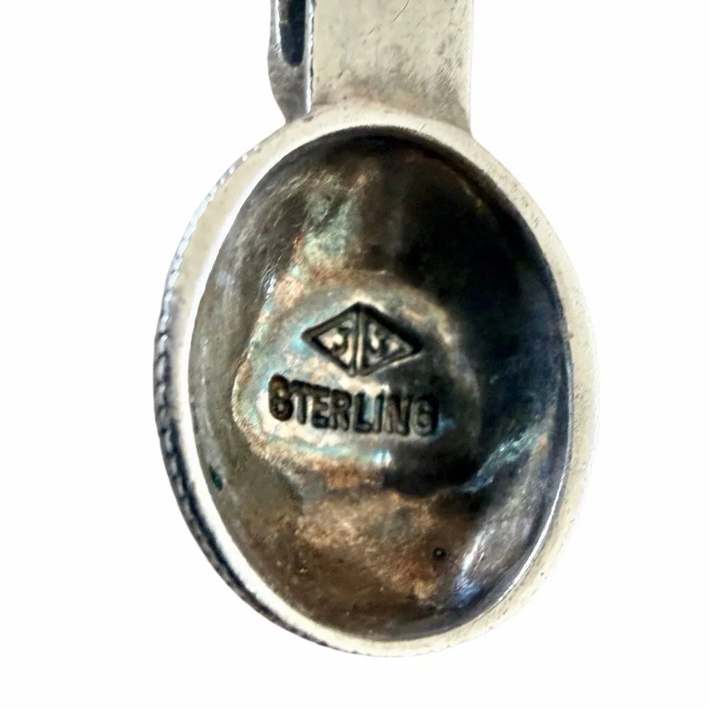 Judith Jack Sterling Marcasite Oval Pendant necklace - Image 9