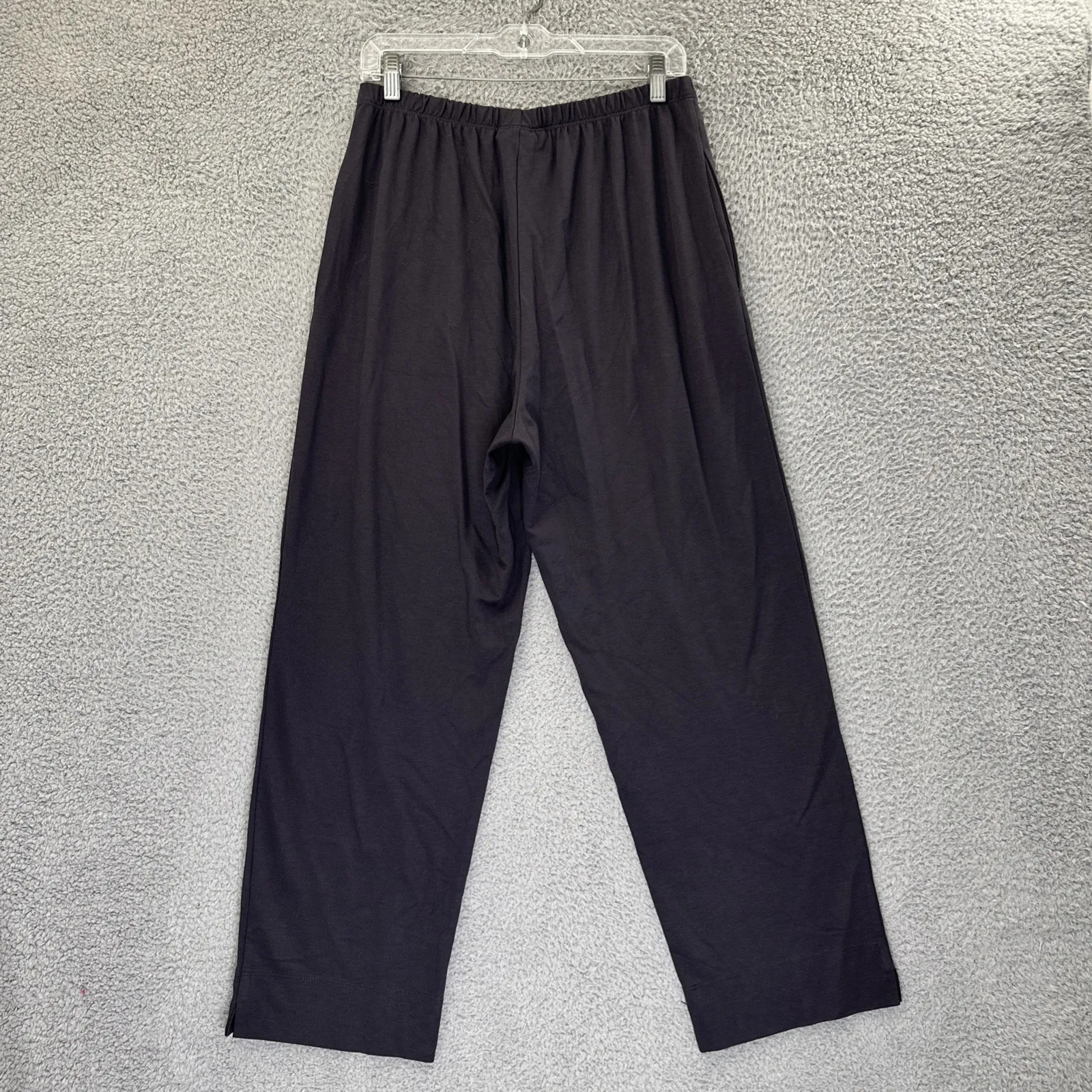 Bryn Walker Pull On Ponte Pants Gray Modal Stretch Boho Casual Women's Medium - Image 3