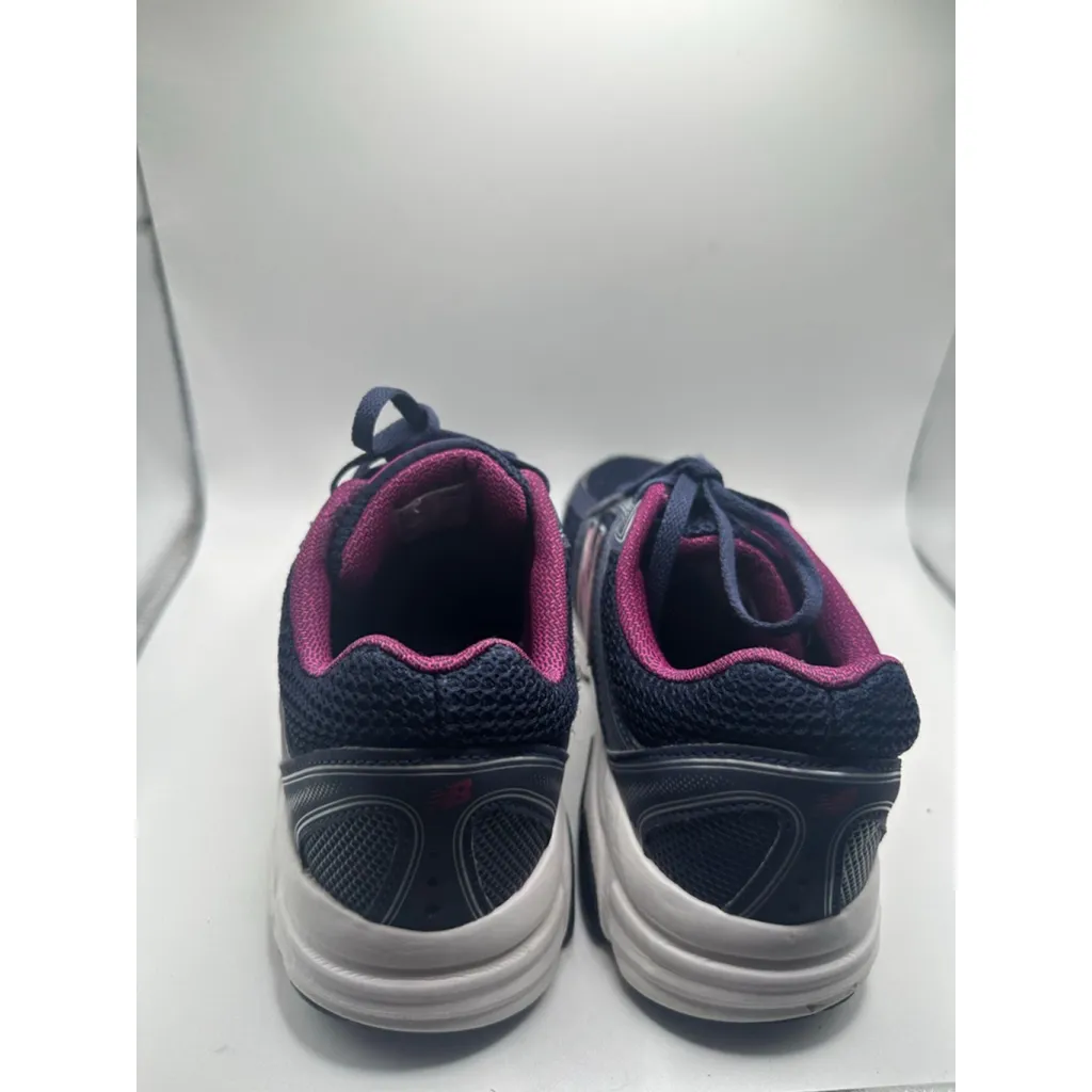 New Balance Running Shoes Navy Pink size 8 - Image 4