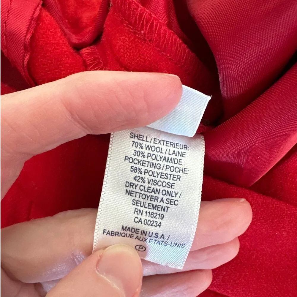 Steven Alan - Wool Blend Pants in Red - Image 4