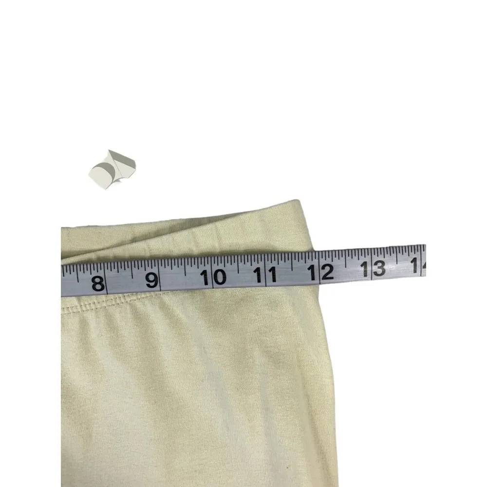 Zara Women's Ivory Tights Shorts - Image 6