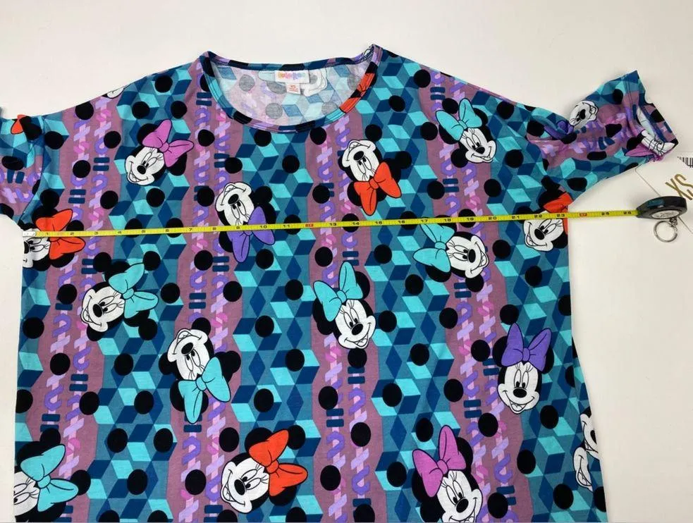 LuLaRoe Disney Minnie Mouse Irma Top NWT Size XS - Image 7
