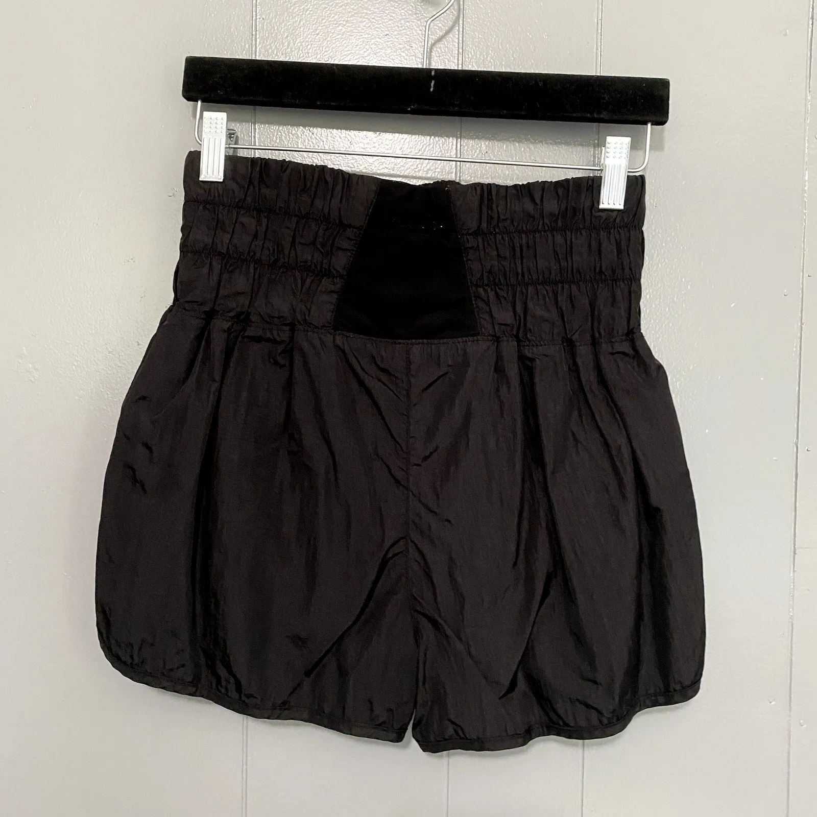 Free People Movement Black The Way Home High Rise Athletic Running Shorts M - Image 4