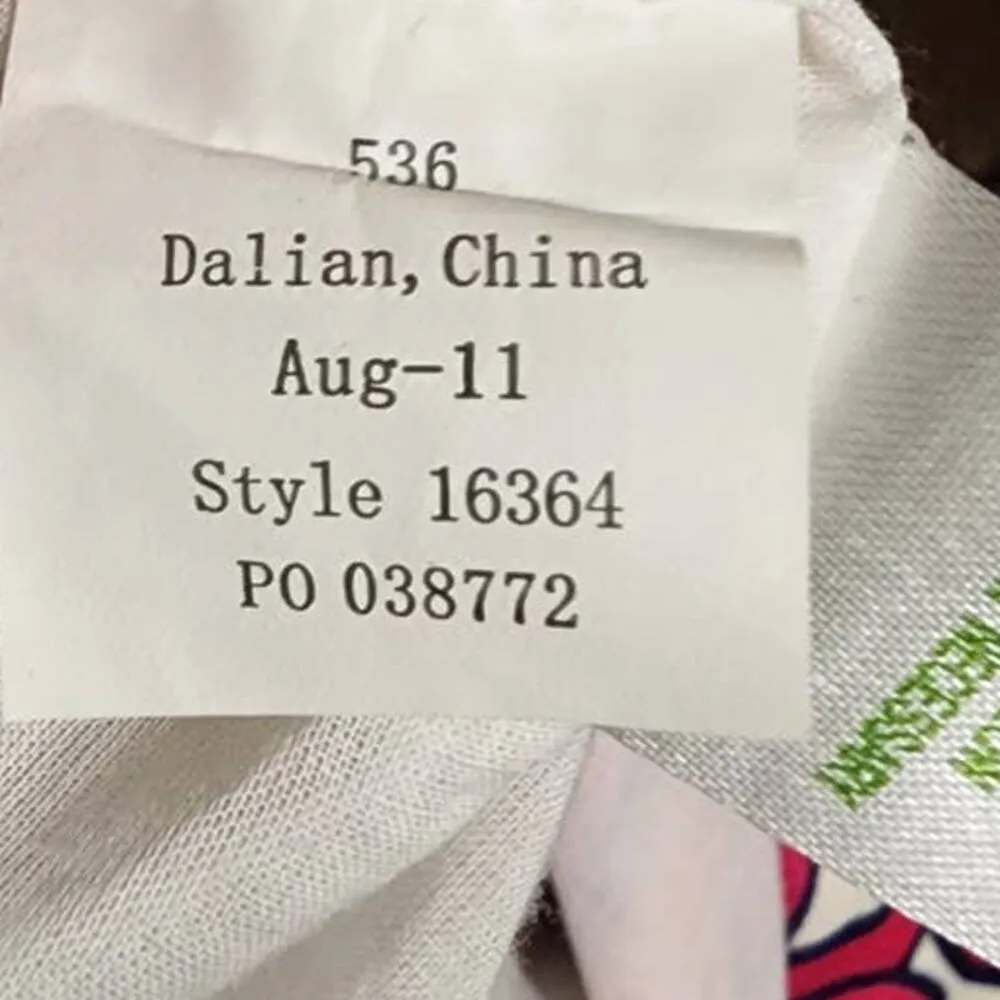 Lilly Pulitzer Tate Chorus Girl Baroque Print Skirt 6 - Image 7