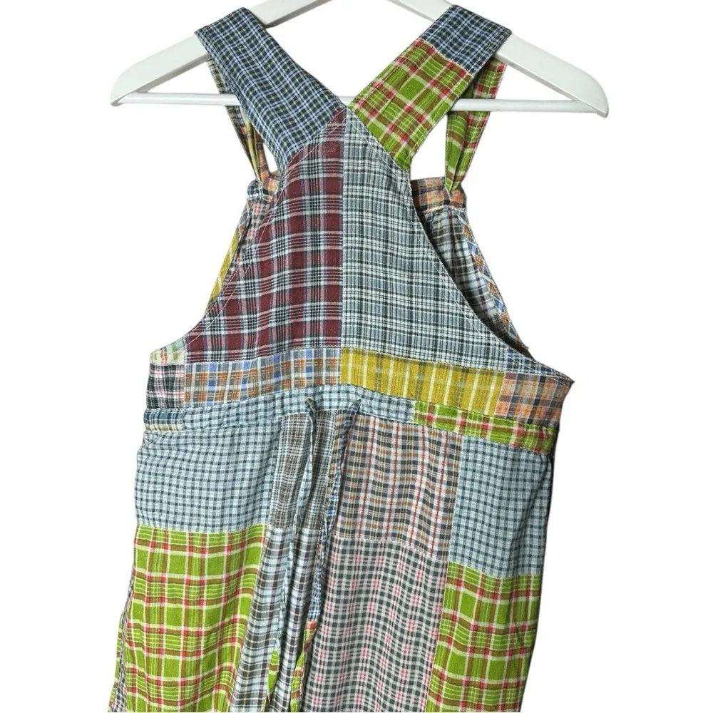 Urban Outfitters Nikki Patchwork Dungarees Overalls Size XS - Image 12