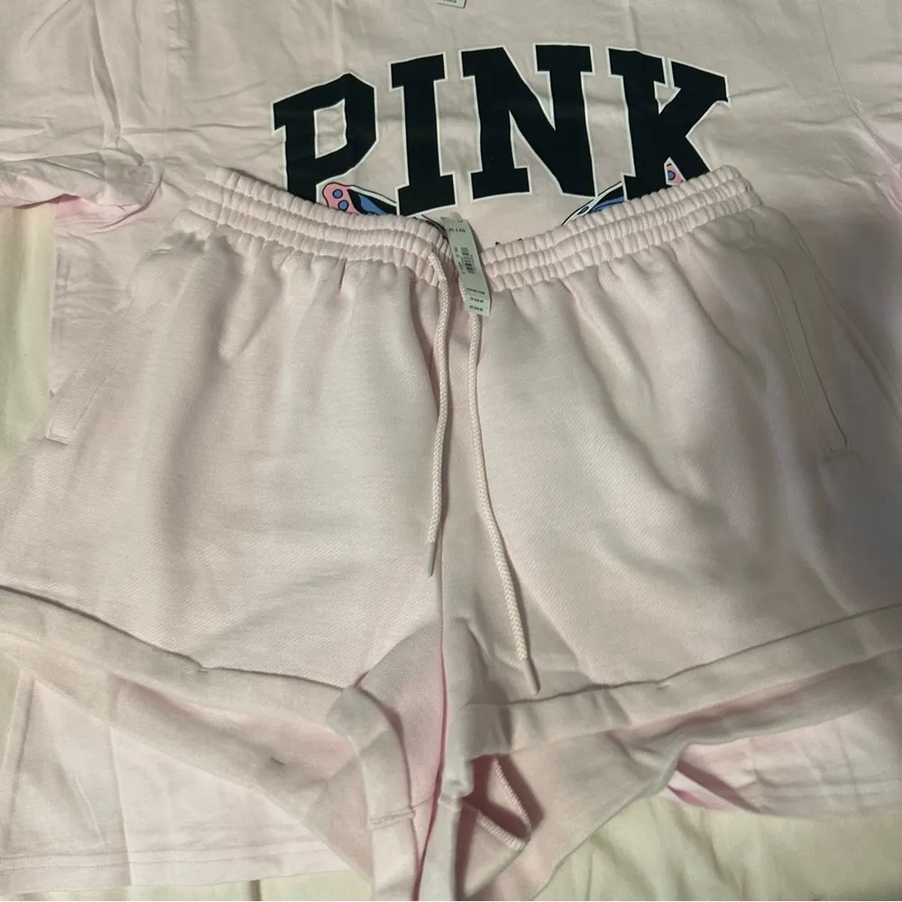 Victoria’s Secret PINK Butterfly Shirt and shorts - Image 4