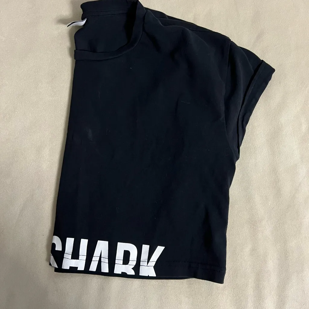 🖤 GYMSHARK Black Crop Tee – Size L 🖤 - Image 7