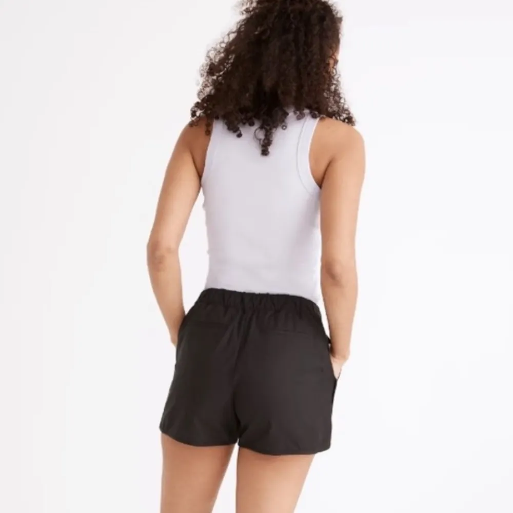 Black Madewell Comfy pull on Shorts - Image 7