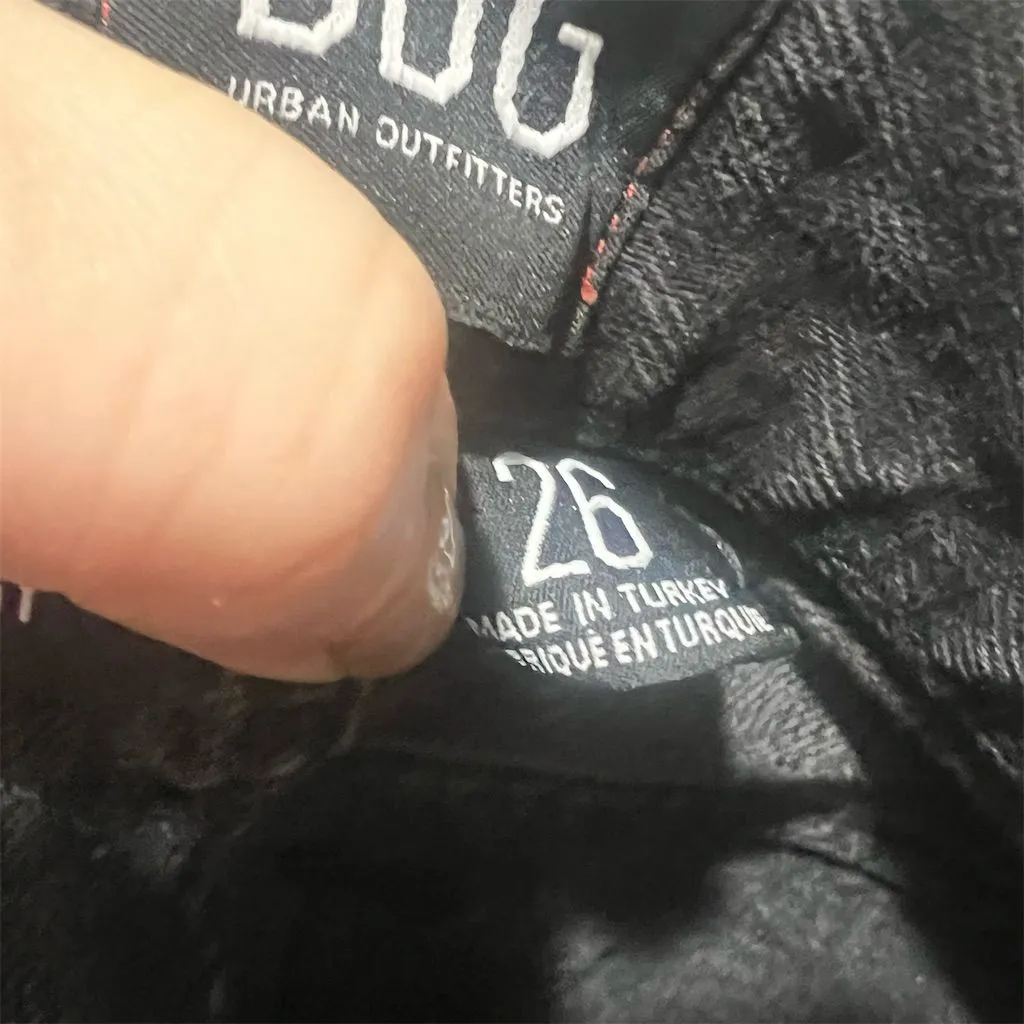 BDG Urban Outfitters Women's High-Rise Baggy Distressed Jeans 26 Black - Image 3