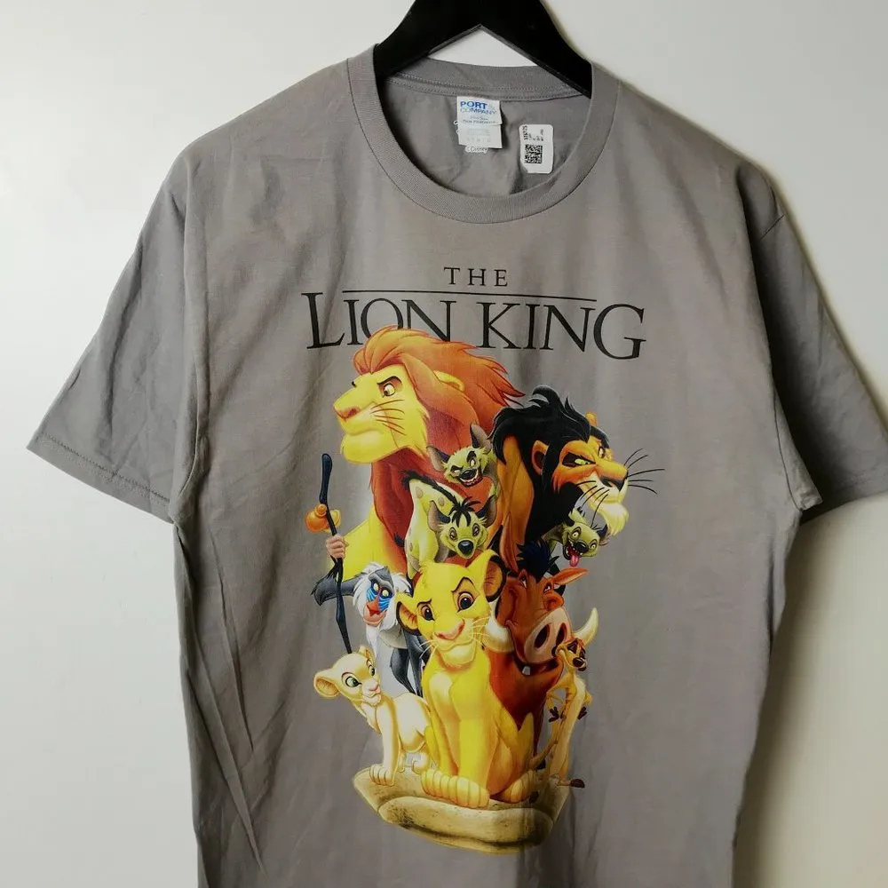 NEW The Lion King T Shirt Cartoon Characters Graphic Tee Short Sleeve Large - Image 9
