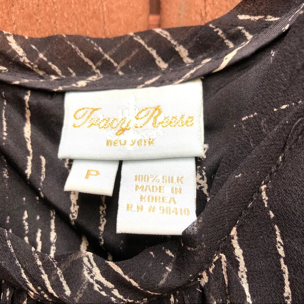 TRACY REESE silk baby doll tunic - Image 3