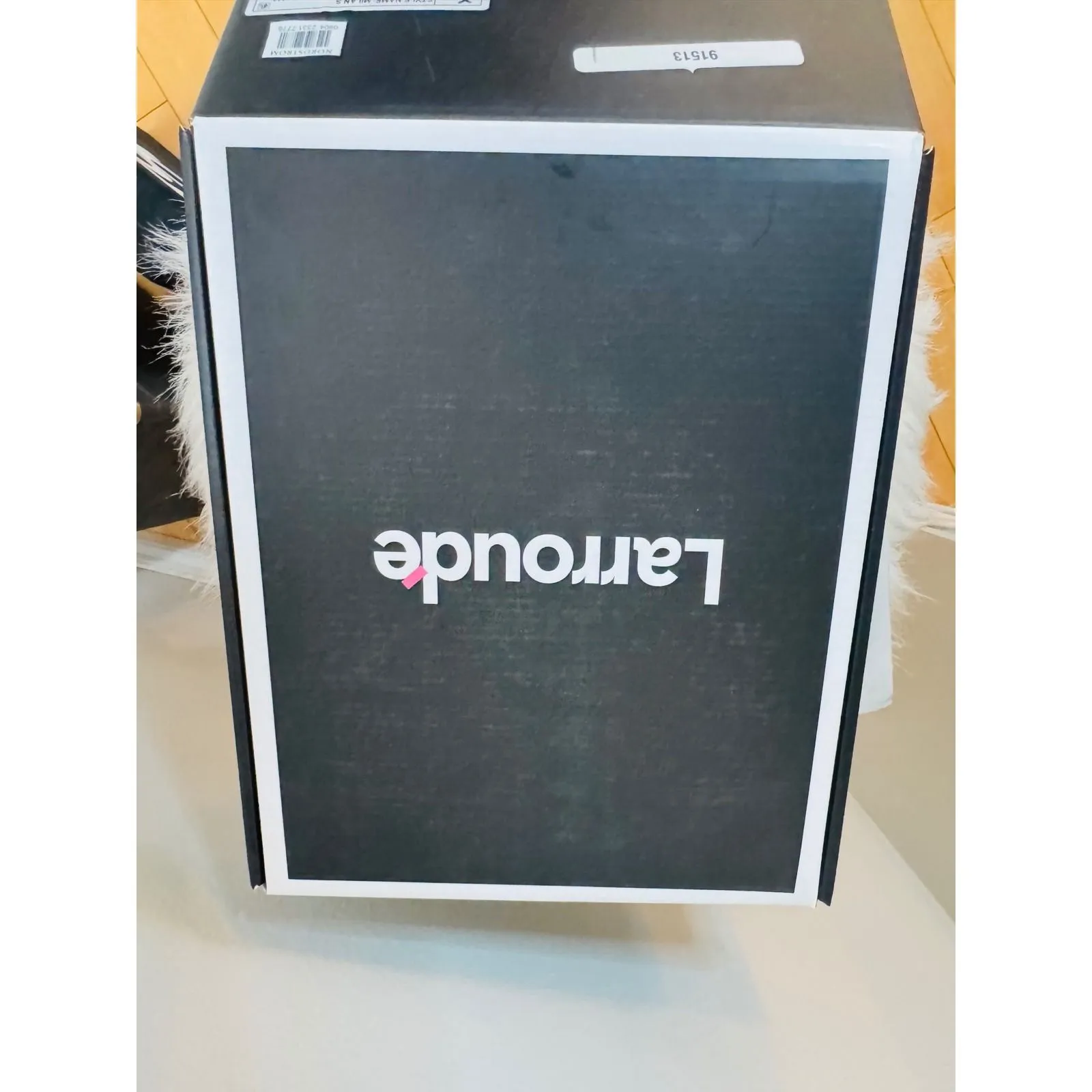 Larroudé Milan‎ Slide Cushioned Sandal (Women), Scarlett Red, Size 8/9, NWT - Image 7