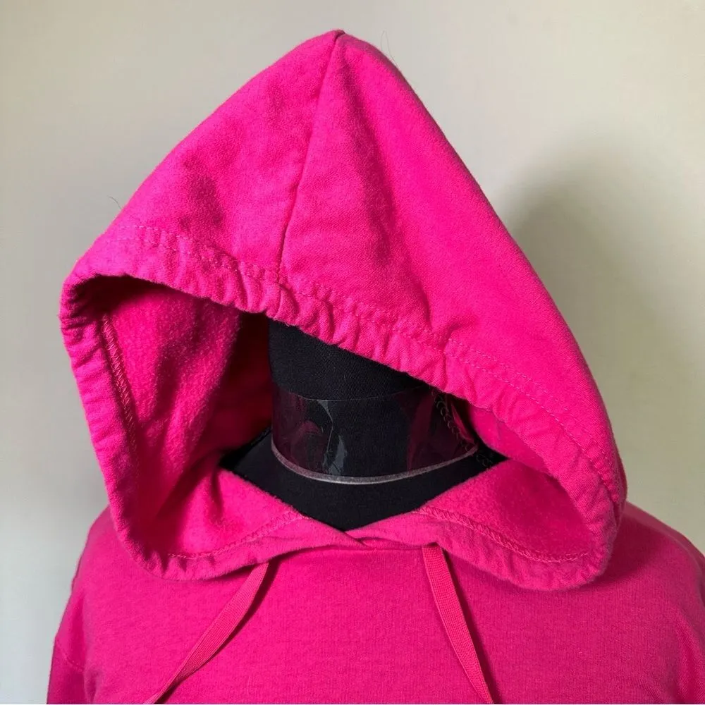 Vintage Bebe Sport Pink Hoodie L - Image 3