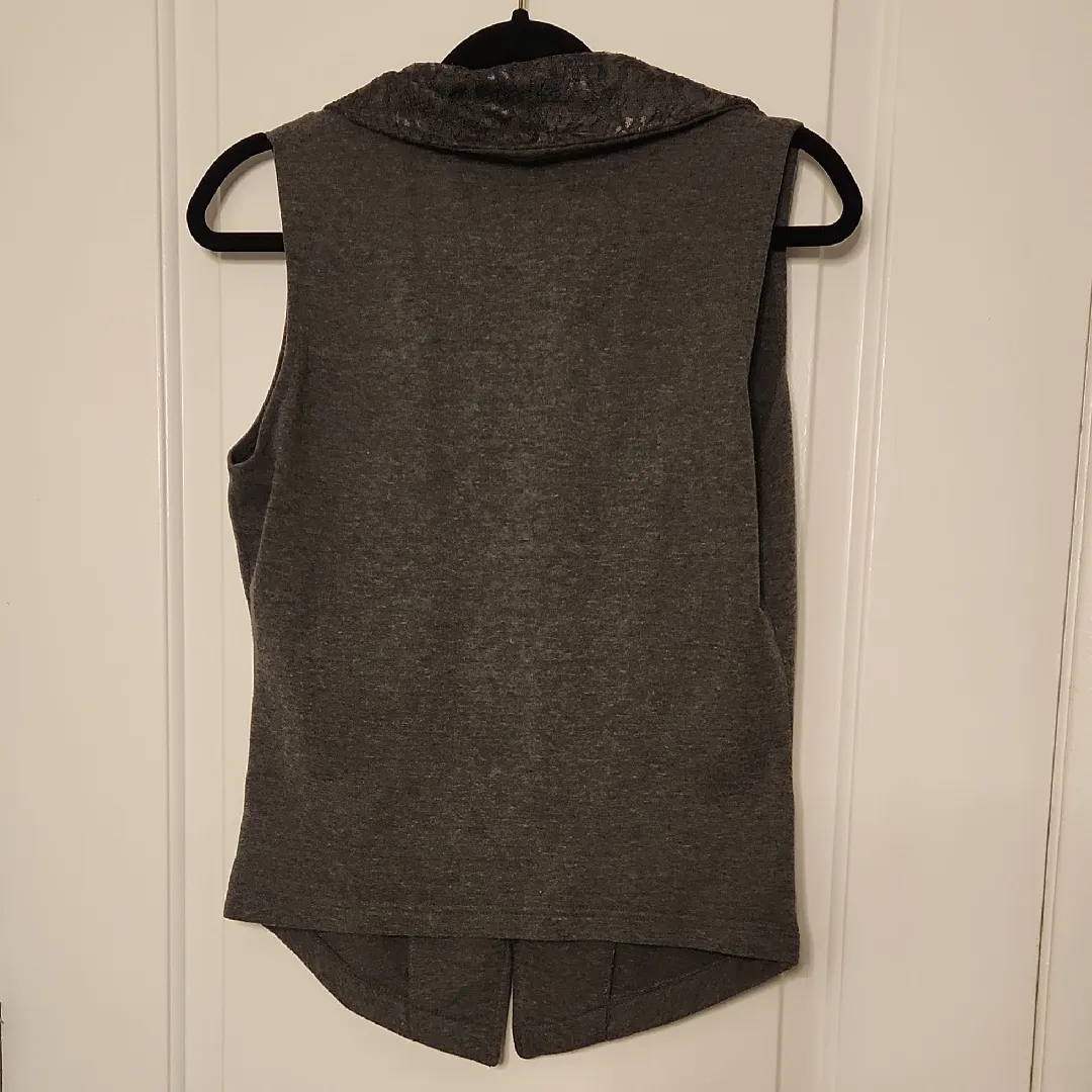 Wet Seal  Gray Sequin Vest - Image 2