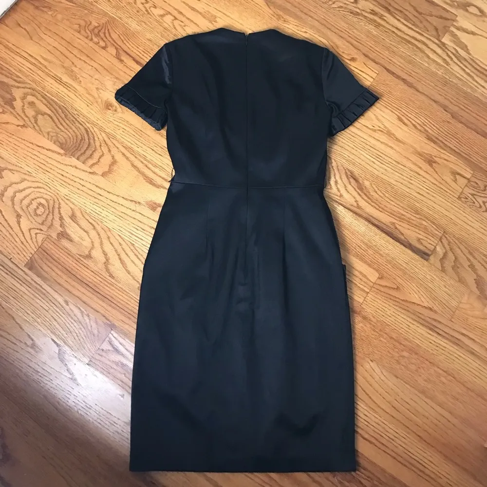 David Meister Black Short-sleeve Dress - Image 4