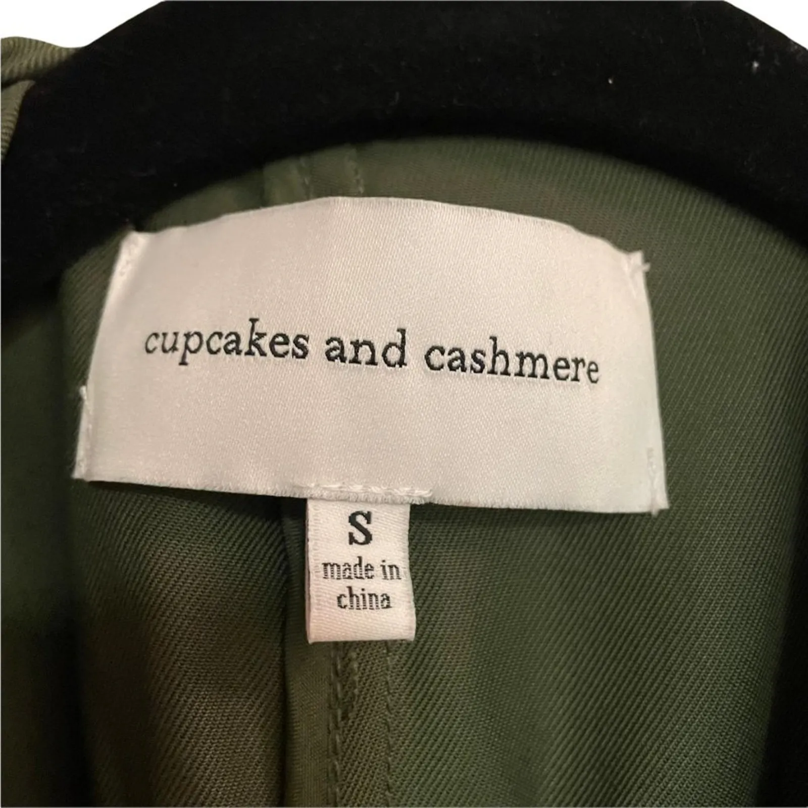 NEW Cupcakes and Cashmere Draped Utility Vest Green - Image 5