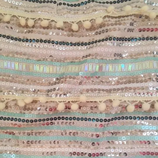 English Rose Sequin Skirt - Image 3