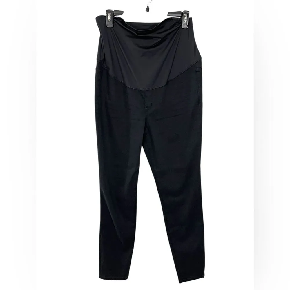 NWT Madewell Maternity Over the Belly‎ Skinny Jeans Black Size 30 Stretch Denim - Image 3