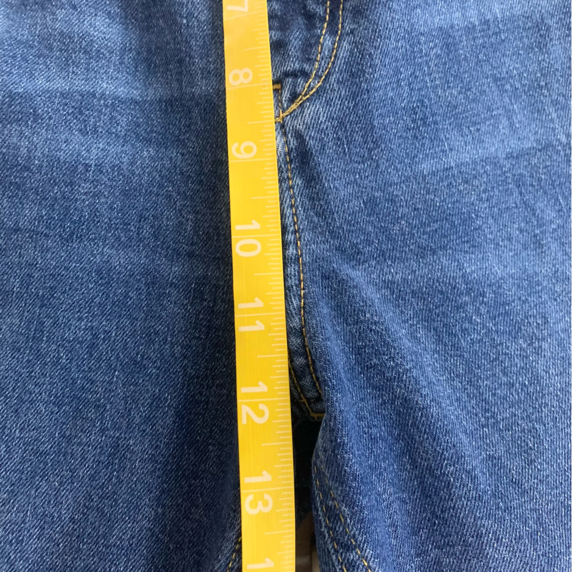 Anthropologie Pilcro size 32 Denim ankle length jeans distressed blue Pants - Image 8