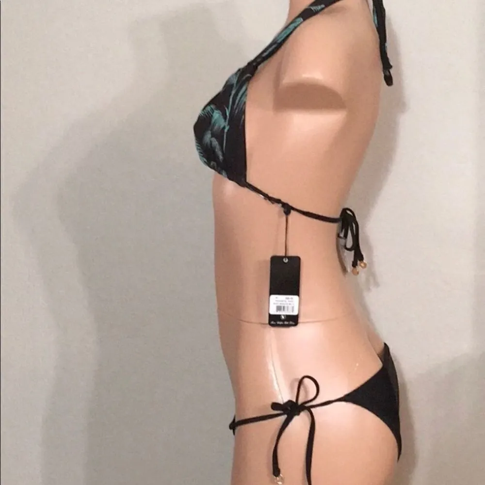 WILDFOX reversible palm leaf bikini. Small. NWT - Image 4