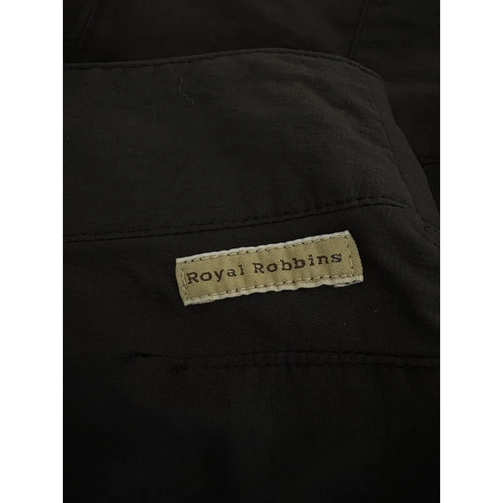 *Royal Robbins A-Line Skirt Womens US 4 Black Outdoor Hiking Riding Activewear - Image 3