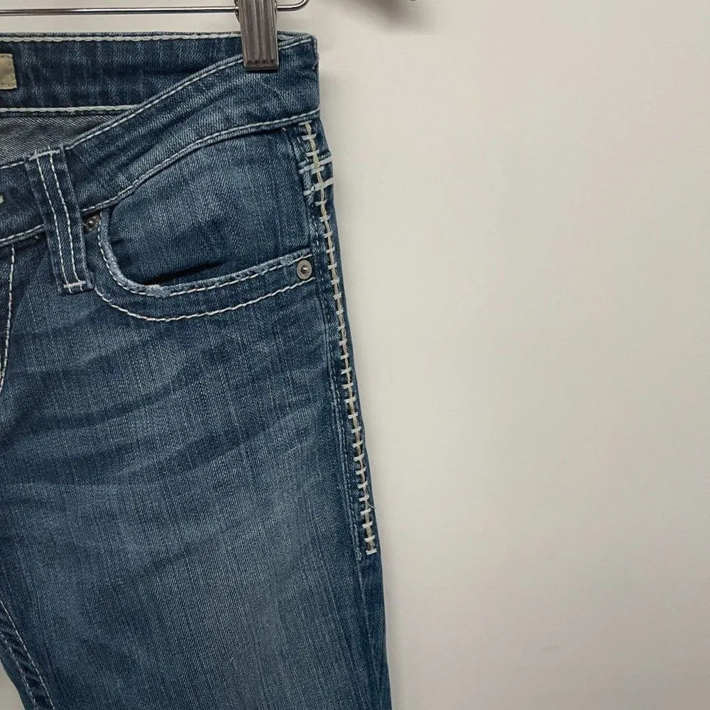 Buckle BKE Big Star Casey K Low Rise Long Tall Bootcut Stretch Denim Jeans 27L - Image 74