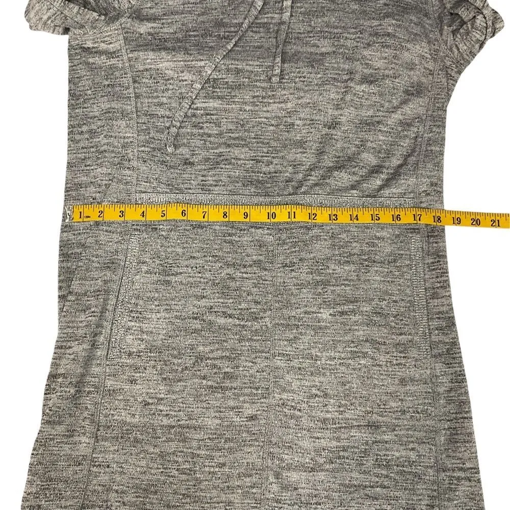 90 Degrees by Reflex Women's Hoodie Sweater Dress‎ Gray Size M Pockets Size M - Image 9