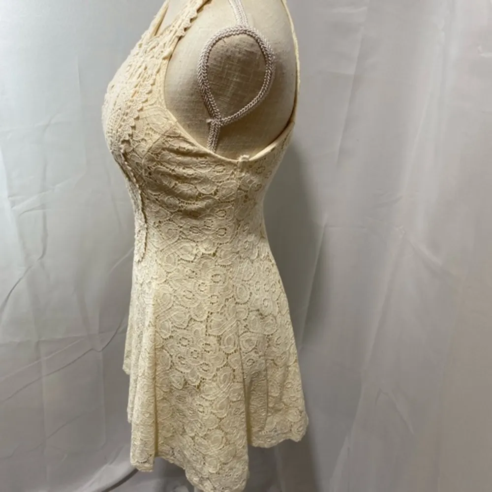 Jodi Kristopher lace over lay skater dress size 3 - Image 7