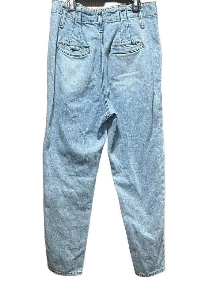 American Eagle Highest Waist Mom Jean in blue Heaven Size 4 - Image 8