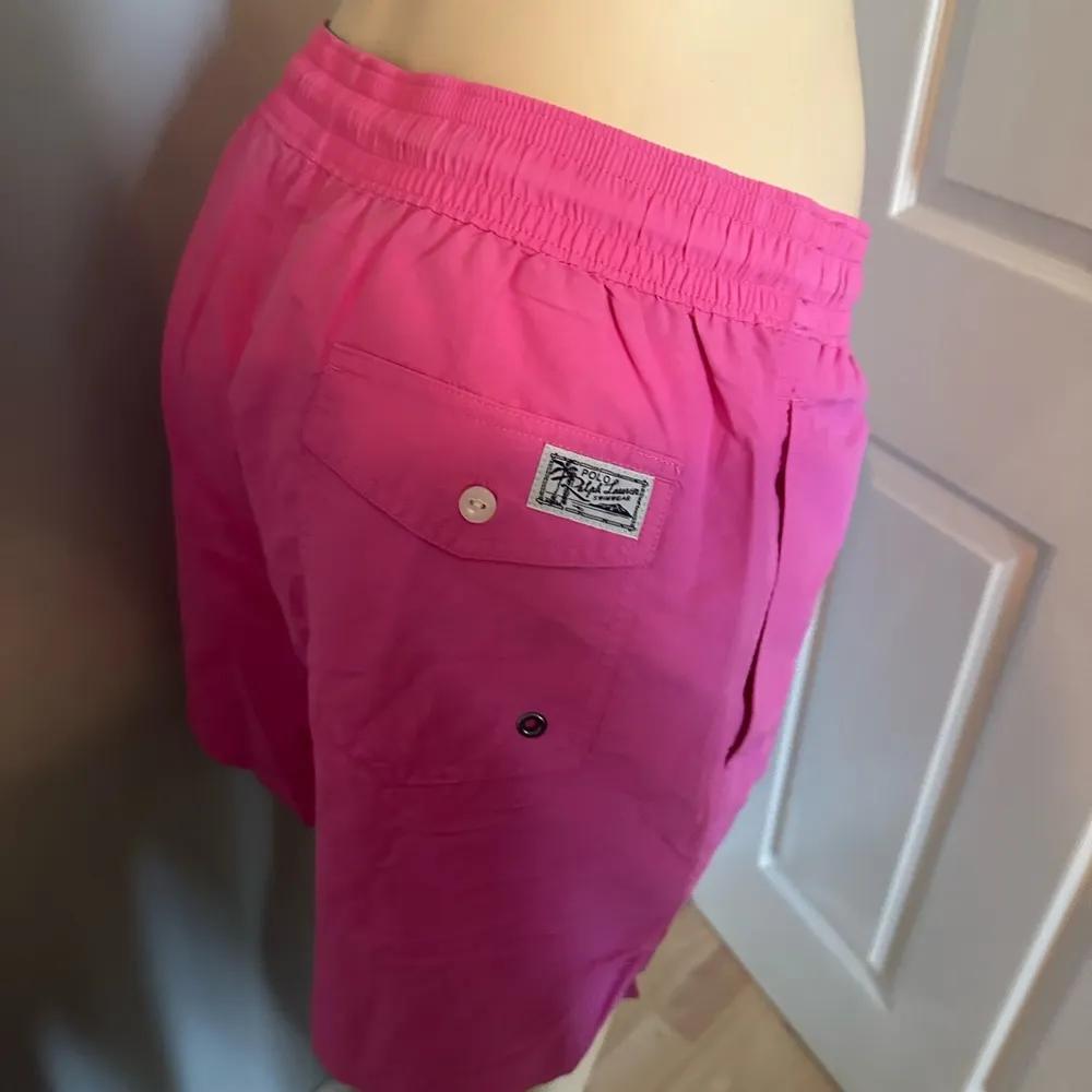 Women or men Pink Drawstring Shorts swimming - Image 3