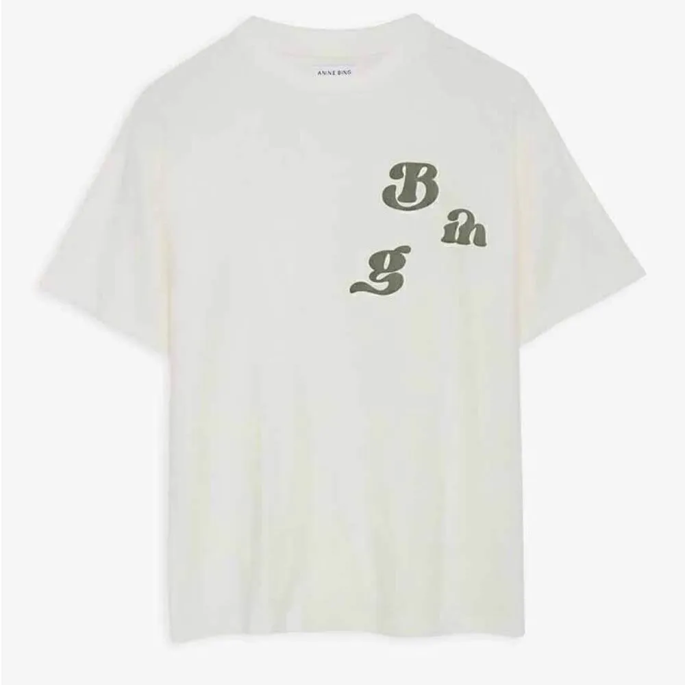 NWT Anine Bing "Ashton Vintage Bing Tee" size XS! SOLD OUT ONLINE - Image 4