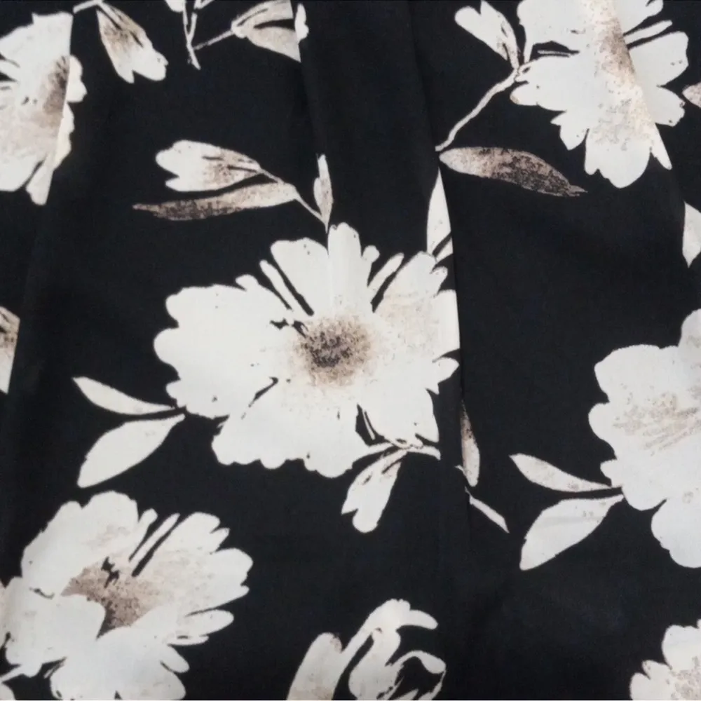 Ann Taylor Loft Botanical Floral Beachy Mini Skirt Size L - Image 5