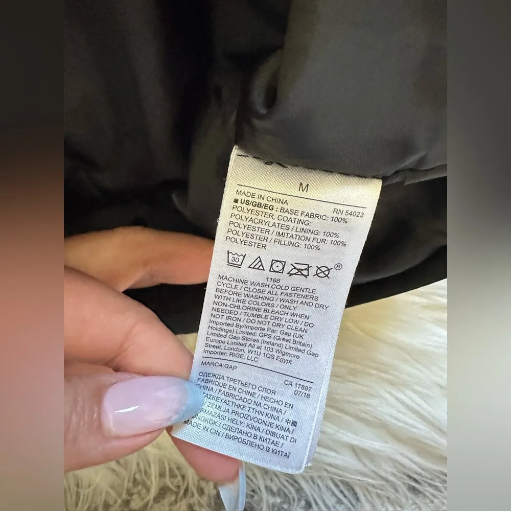 GAP hooded long jacket - Image 7